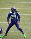 Seattle Seahawk Running Back Marshawn Lynch Royalty Free Stock Photo