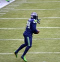 Seattle Seahawk Running Back Marshawn Lynch Royalty Free Stock Photo