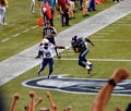 Seattle Seahawks Interception VS San Diego Chargers Royalty Free Stock Photo