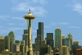 Seattle Skyline Royalty Free Stock Photo