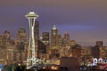 Seattle Skyline at Dusk