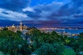 Seattle Skyline at Dusk Royalty Free Stock Photo