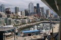 Seattle Skyline and Harbor Royalty Free Stock Photo