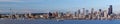Seattle skyline panorama Royalty Free Stock Photo