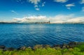 Seattle Skyline Panorama Royalty Free Stock Photo