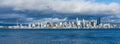 Seattle Skyline Panoramic 4 Royalty Free Stock Photo