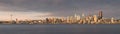 Seattle skyline panoramic Royalty Free Stock Photo