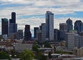 Seattle Skyline with Skyscrapers Royalty Free Stock Photo