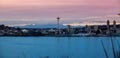 Seattle Skyline At Sunset