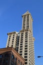 Seattle Smith Tower Royalty Free Stock Photo