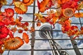 Seattle Space Needle as seen from inside the Chihuly Garden