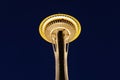 Seattle Space Needle at Dawn Royalty Free Stock Photo