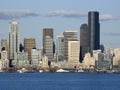 Seattle city skyline Royalty Free Stock Photo