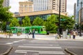 Seattle Streetcar Royalty Free Stock Photo