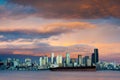 Seattle Sunset Royalty Free Stock Photo