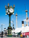 Carroll`s Fine Jewelry Historic Clock in Lake Union Park - Seattle, USA