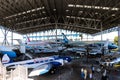 Seattle, USA, September 3, 2018: The Museum of Flight`s Aviation Pavilion is a covered