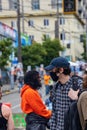 Seattle, WA - 11 June 2020  Photo of protesters at Capitol Hill. .Black lives matter protest Royalty Free Stock Photo