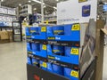 Seattle, WA USA - circa August 2022: View of Scotch blue painters tape for sale inside a Lowes Home Improvement store