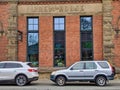 Outside street view of Georgetown Brewery in an industrial Seattle neighborhood