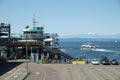 Ferries on Puget Sound Royalty Free Stock Photo