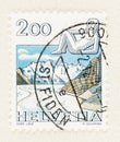 Version One of Swiss Virgo Stamp of 1983