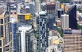 Aerial view of Seattle downtown in Washington state Royalty Free Stock Photo