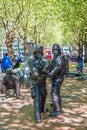 Firemen Memorial in Pioneer Square