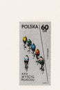 Bikers for a Cause on Polish Stamp