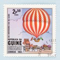 Guine Bissau Postage Stamp - Hot Air Balloon