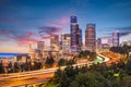 Seattle, Washington, USA Skyline Royalty Free Stock Photo