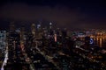 SEATTLE, WASHINGTON, USA - JAN 23rd, 2017: skyline of downtown Seattle, view from the top of the Space Needle during a Royalty Free Stock Photo