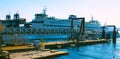 Seattle, Washington, USA mai 6, 2019 Tourist sightseeing cruise boat sailing across elliott Bay in Seattle