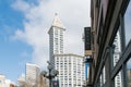 Seattle, Washington, USA. March 2020. Smith Tower Royalty Free Stock Photo