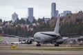 KC-46 Pegasus at Boeing Field Royalty Free Stock Photo