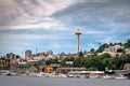Seattle, Washington, USA skyline on Lake Union Royalty Free Stock Photo