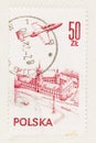 Warsaw Castle on Polish Stamp of 1978