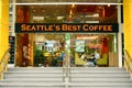 Seattles best coffee facade  in Manila, Philippines Royalty Free Stock Photo