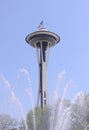 Seattles spaceneedle sprinkler