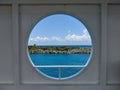 Seaview from a boat in Mexi Royalty Free Stock Photo