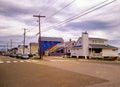 Seaview houses near Charles Island Milford Connecticut Royalty Free Stock Photo