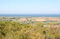 Seaview landscape from Loreto hill, Marche, Italy