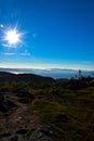 Seaview from a mountain