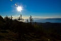 Seaview from a mountain