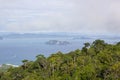 Seaview with mountain and sea