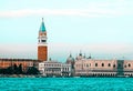 Seaview of Piazza San Marco and The Doge Palace in the winter, Venice, Italy