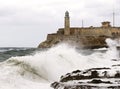 Seawall,havana Royalty Free Stock Photo
