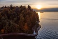 Seawall, Stanley Park, Downtown Vancouver, BC, Canada