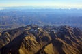 Seaward Kaikoura Mountains on An Autumn Morning Aerial