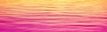 Seawater at sunset. Artistic orange-magenta gradient color Royalty Free Stock Photo